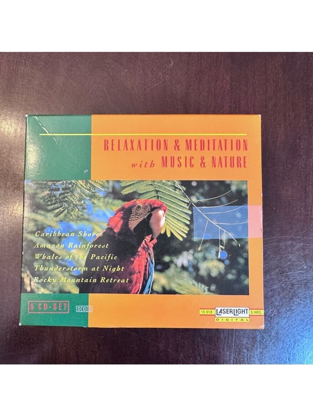 Relaxation & Meditation with Music & Nature 5 CD Set - 5 hours